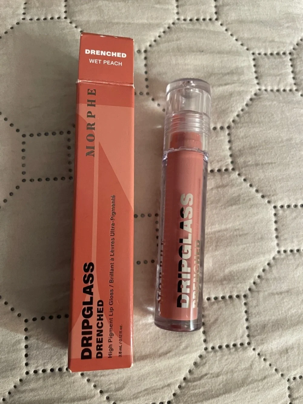 Morphe Dripglass Drenched Lip Gloss - Warm Brown